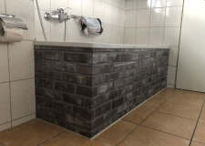 Badewanne-Foliert