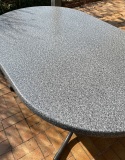 Gartentisch vorher