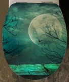 WC Deckel Mond